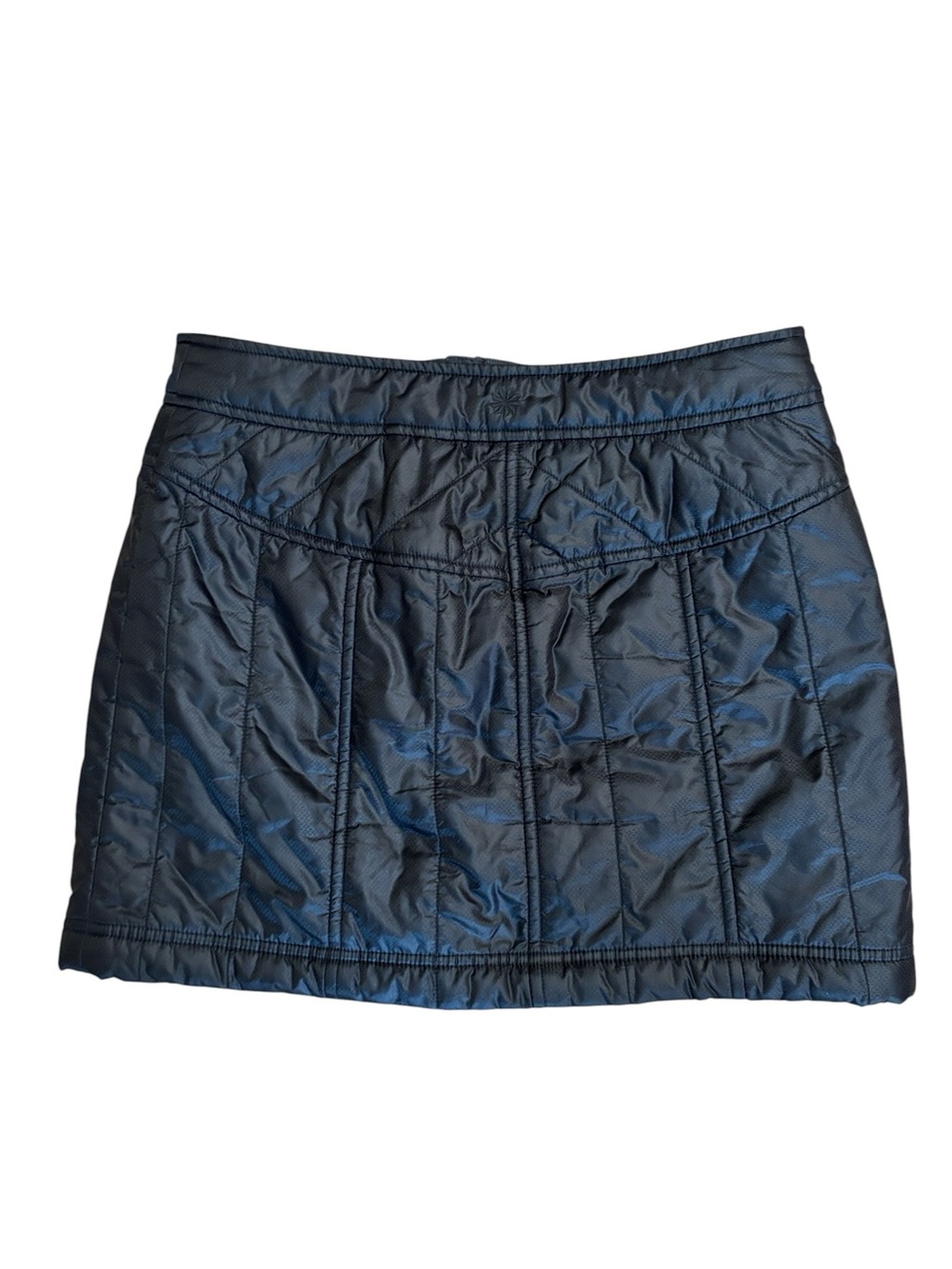 Athleta Toasty Buns Quilted Skirt Black Size 2 View 5